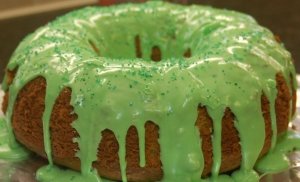 St. Patrick's Day Cake by Sugar High Bakery